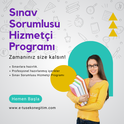 Sınav Sorumlusu Hizmet içi Programları